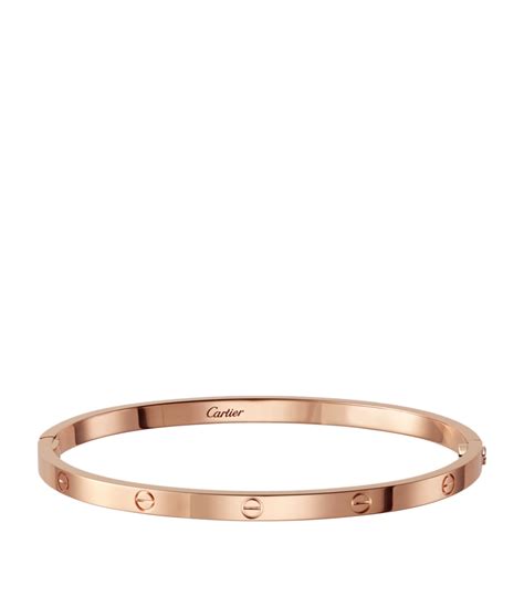 cartier love rose gold bracelet|cartier rose gold bracelet price.